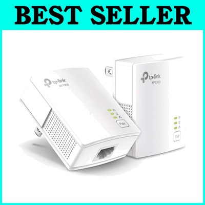 Network Adapter - AV1000 Powerline Ethernet Kit, Plug & Play