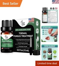 Powerful Toenail Softener and Fungus Remedy - Easy Application, Made in USA