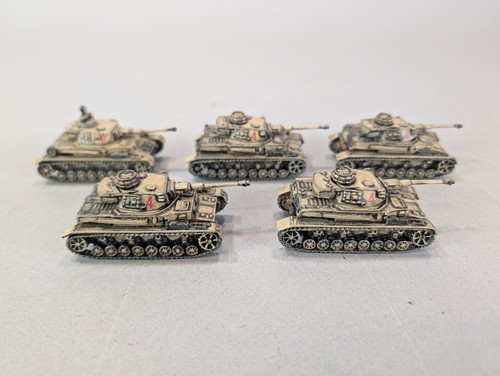 Flames of War 15mm German Panzer Lot Pro Painted Metal/Resin