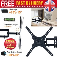 Slim Tilt TV Wall Bracket Mount 300x200 300x300 400x200 400x300 or 400x400 VESA