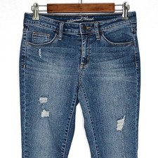 Universal Thread womens mid rise skinny jeans size 4/27 stretch blue med wash