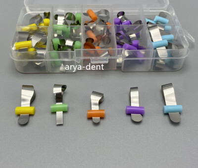 Dental Sectional contoured Metal Matrix Bands Retainerless w Automatrix Locker
