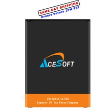 AceSoft 5520mAh Battery for LG V20 H918 H910 VS995 H990 LS997 BL-44E1F CellPhone