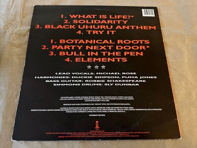 Black Uhuru Anthem レコード Black Uhuru : Anthem (LP, Vinyl record