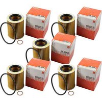 5X Mahle / Knecht ÖLfilter OX 825D Oil Filter