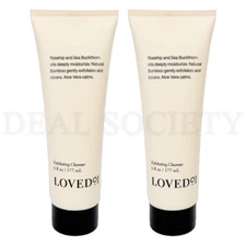 Loved 01 Deep Moisturizing Exfoliating Cleanser 6oz Lot of 2