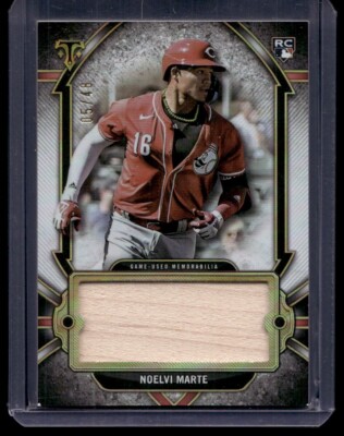 2024 Topps Triple Threads Single Jumbo Relic Noelvi Marte 05/48 