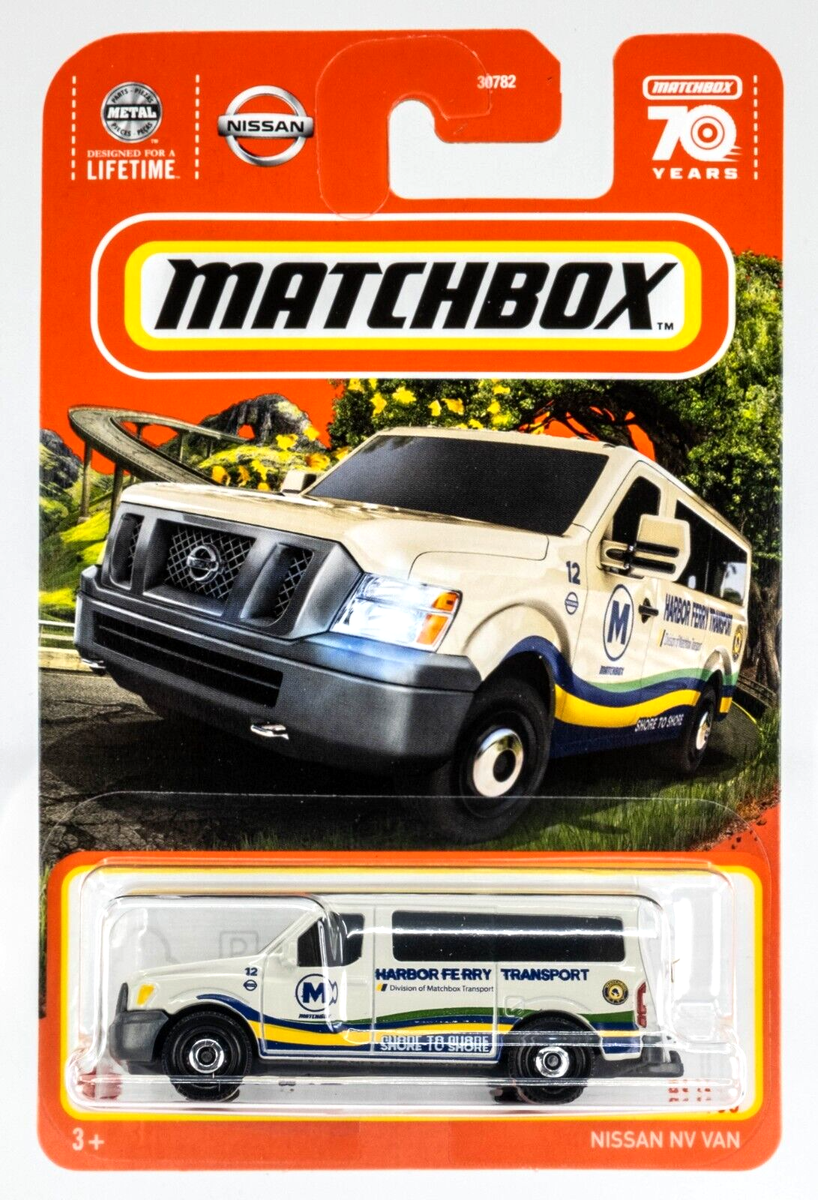 2023 Matchbox #71 Nissan NV (Passenger) Van OFF-WHITE | HARBOR