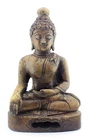 Antique Chiang Saen Style (Lanna) Bronze Thai Buddha Statue 20.5 cm