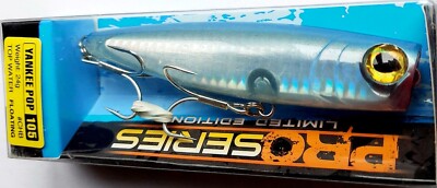 Leurre De Pêche Rapture Yankee Pop 105 - Popper Pop Queen Spinning - Neuf