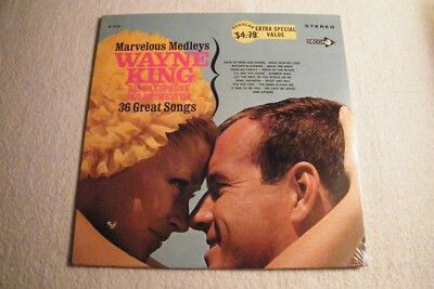 WAYNE KING - Marvelous Medleys - LP DECCA Sealed New - 1968 - Pop Jazz