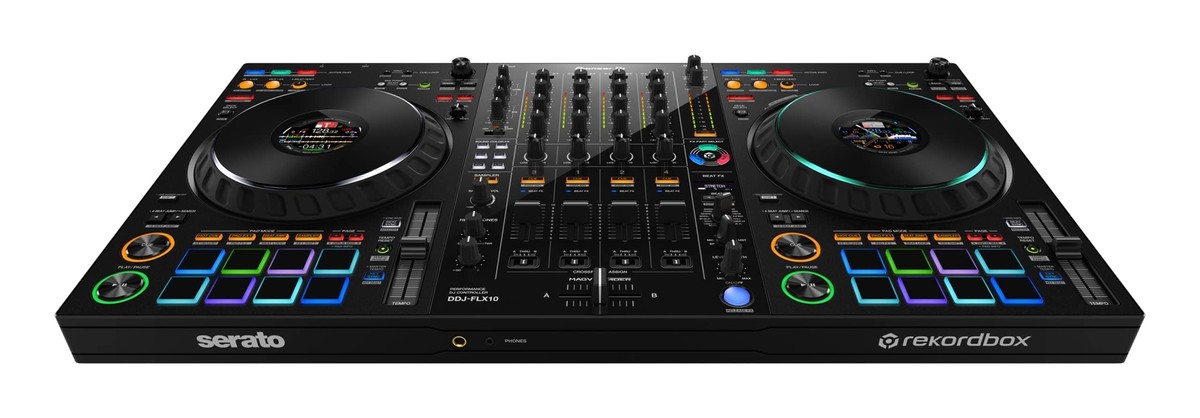 Pioneer DJ DDJ-FLX10 4-channel DJ Controller Black DDJ FLX