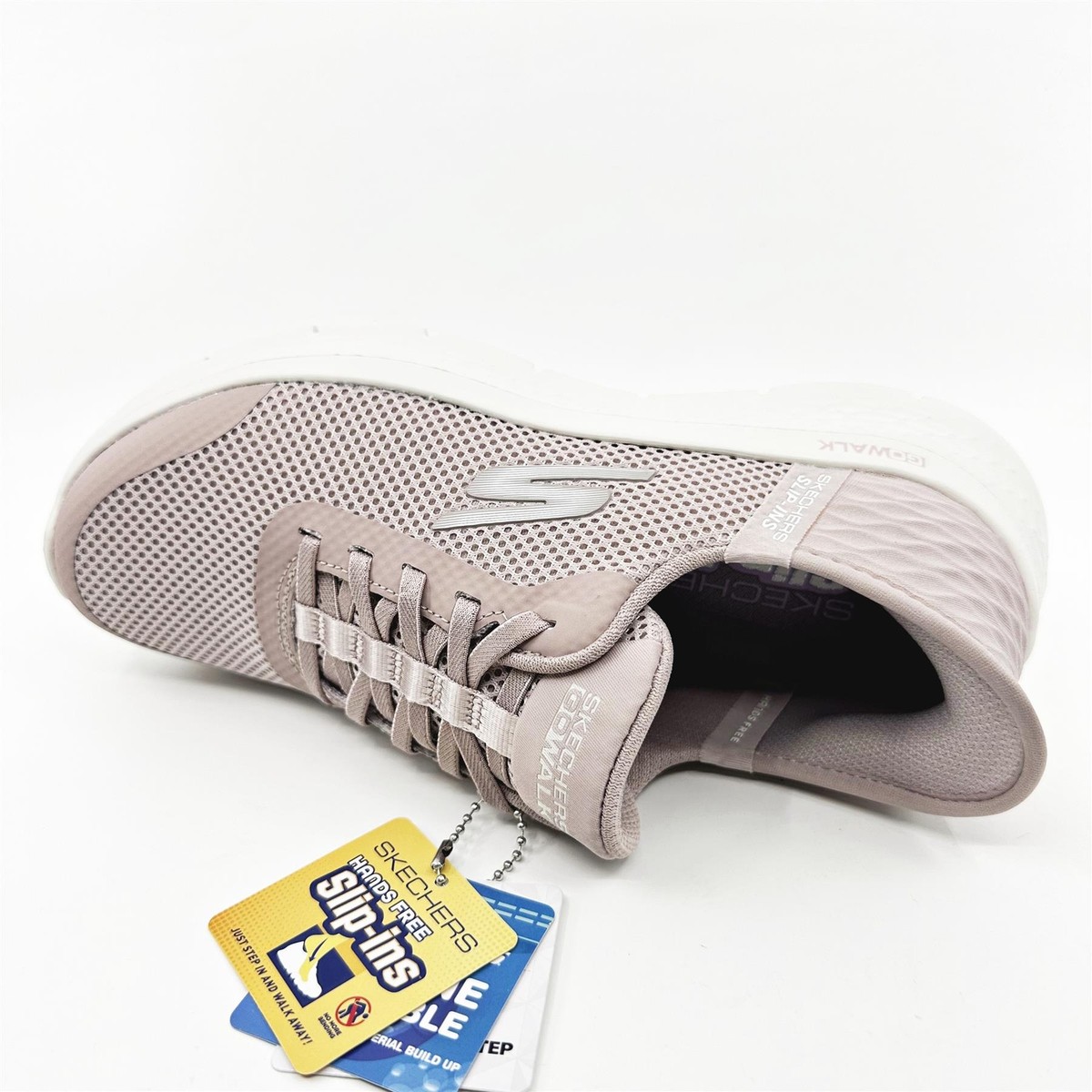 SKECHERS Go Walk Flex Grand Entry Mauve Womens Slip On Sneakers | eBay