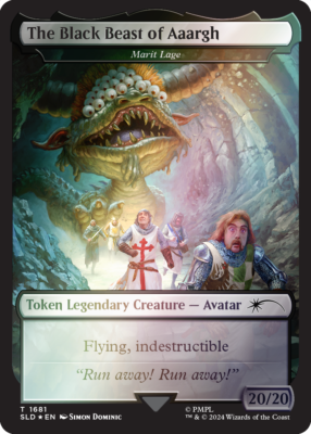 Magic the Gathering (MTG) Secret Lair x Monty Python: Vol 2 (Foil