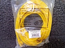 MONOPRICE 25 ft. Flexboot 6 Ethernet Cable, Yellow K 