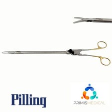 Pilling 211325A Landreneau Metzenbaum Scissors 1.7mm Tip Non-Locking 14-7/8"