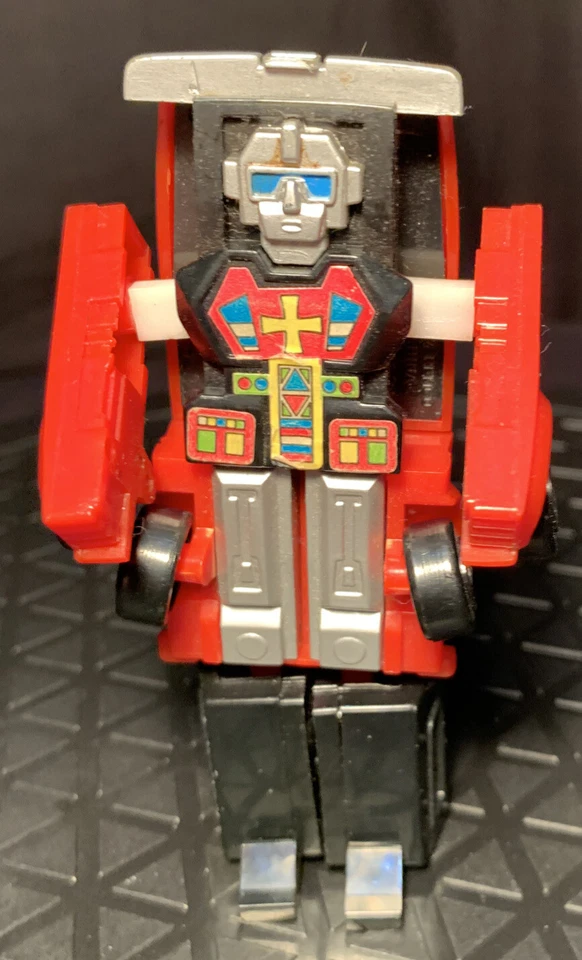 Vintage 1984 Remco Zybots Red Explorer Truck w/ Camper Transforming Robot - Image 2 of 4