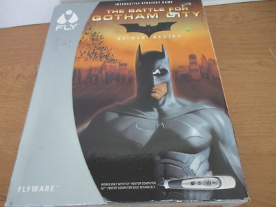 Flyware Interactive FLYWARE~FLY~The BATTLE FOR GOTHAM CITY Interactive Strategy Game~NIP | eBay