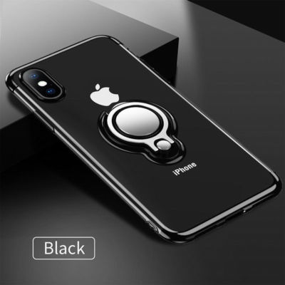 For iPhone Plus Slim Protective Shockproof Magnetic Ring