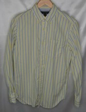 Banana Republic Men's S 14-141/2 Long Sleeve Button Down Soft Wash Yellow