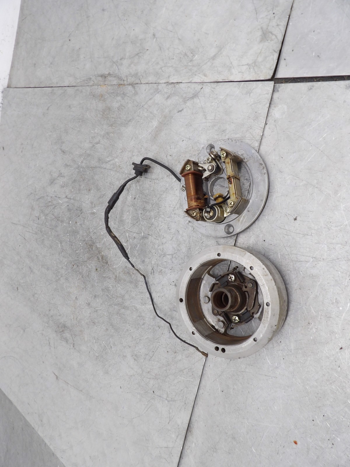 1974 HONDA XR75 STATOR ROTOR FLYWHEEL eBay