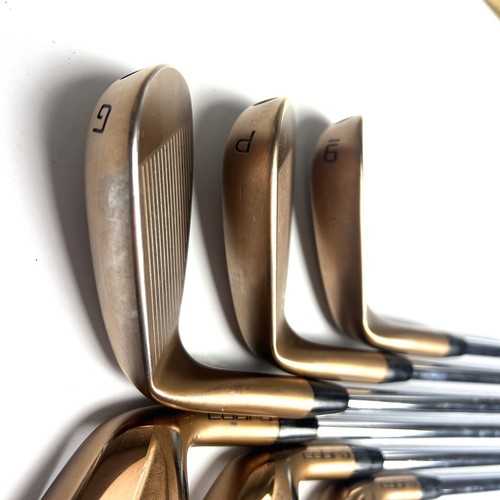 Cobra King Forged Tec Copper Irons / 5-PW / KBS $-Taper Lite Regular Flex - Picture 5 of 10