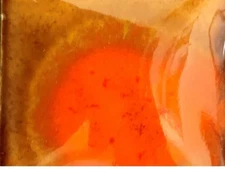 Duncan  Discontinued RARE Crystaltone Glaze Autumn Glo #20071 NOS  Semi- opaque