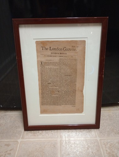 The London Gazette January 1691 References The Inquisition Framed