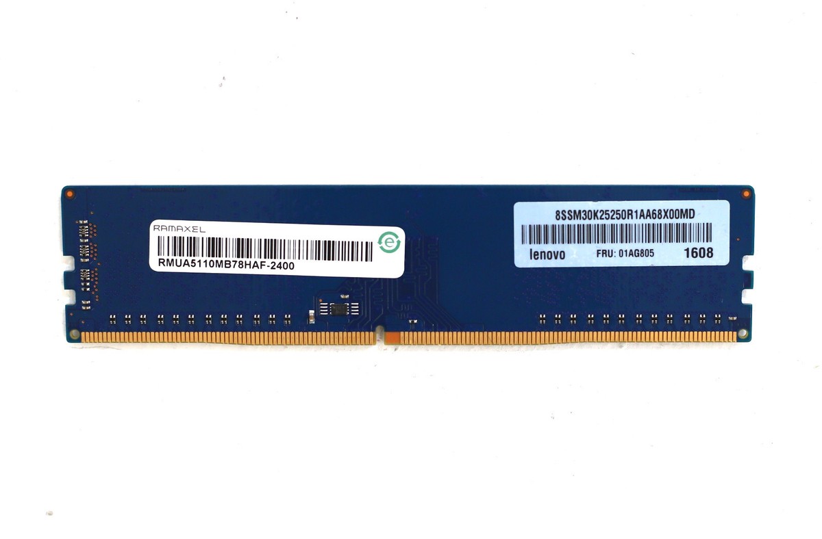 Ramaxel 8GB 1Rx8 PC4-2400T-UA2-11 NON-ECC Unbuffered Memory