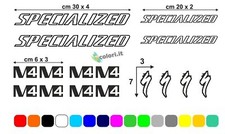 kit adesivi in vinile tuning per telaio bici strada mtb SPECIALIZED M4