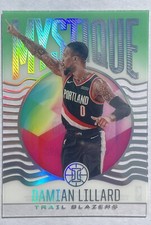Damian Lillard 2020 Panini Illusions Mystique Emerald #5