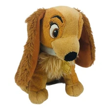 Disney Just Play Lady from Lady and the Tramp 6" Plush Stuffed Animal Toy