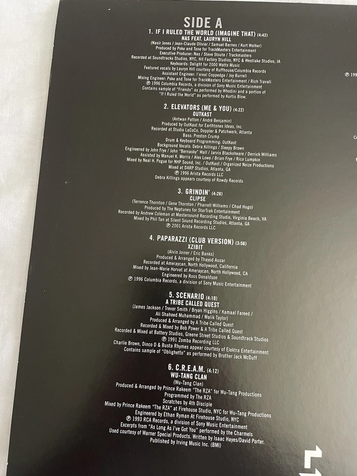 Certified Classics Vol. 1 - Vinyl LP Record Comp. Hip-Hop Clipse Wu-Tang Aaliyah - Image 3 of 4