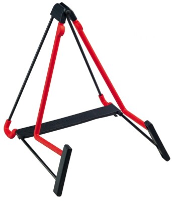 K&M 17580 Guitar Stand Premium Quality - Red