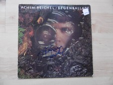 Achim Reichel Autogramm signed LP-Cover "Regenballade" Vinyl