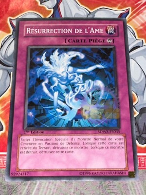 Yu Gi Oh Karte Auferstehung der Seele SDWS-FR035x3