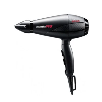 Babyliss PRO Black Star Ionique Sèche-Cheveux 2200W 440 G BAB6250IE - Photo 1/3