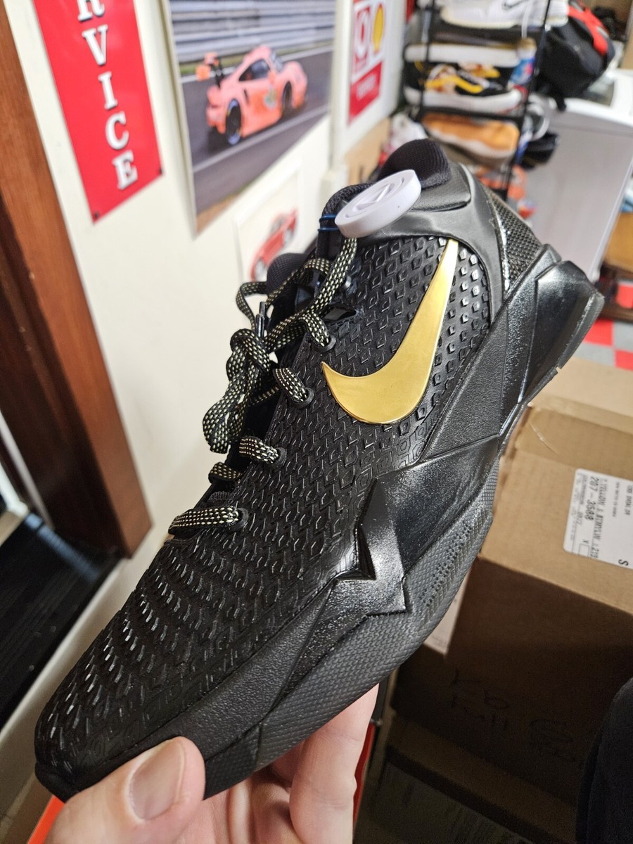 Nike Zoom Kobe 7 System Elite Away 2012 Size 13 BLACK AND  display picture 1