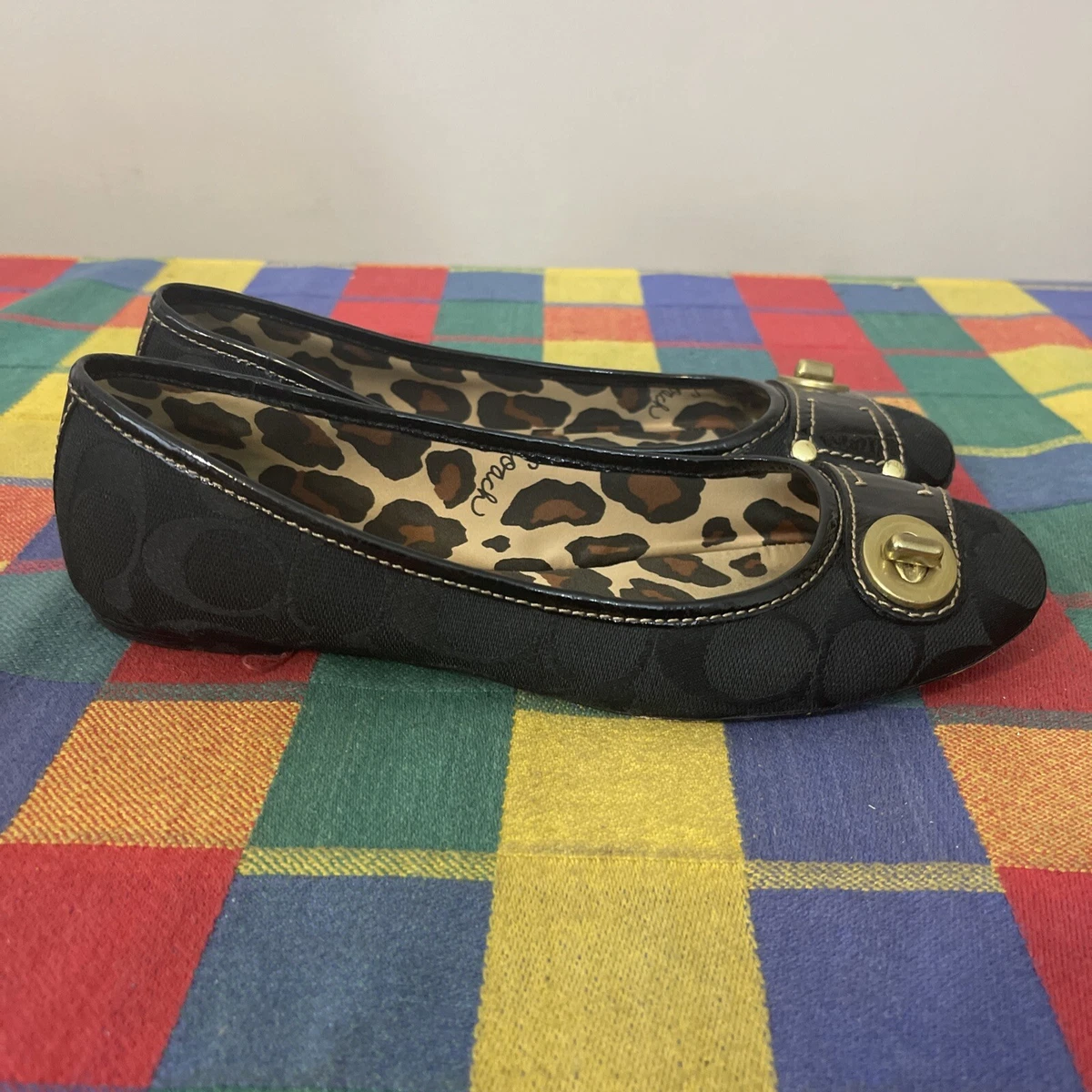 Womens shop coach flats