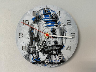 R2D2 Star Wars Wanduhr