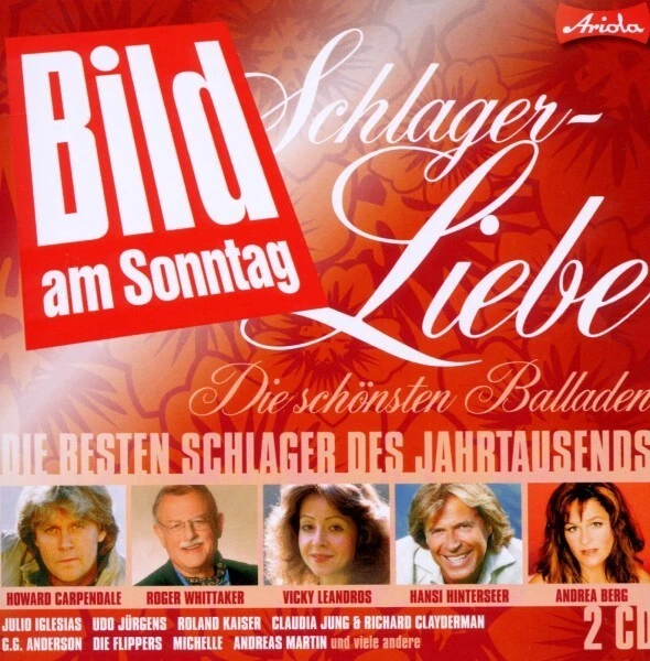 SCHLAGER LIEBE: DIE ZÄRTLICHEN HITS ZUM KUSCHELN 2 CD NEUF MIT UDO JÜRGENS, MICH - Photo 1/1
