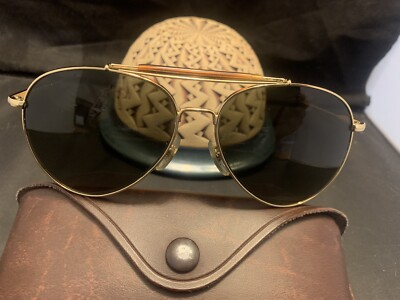 American Optical Skymaster Aviator AO Sunglasses 58MM Glass Lens