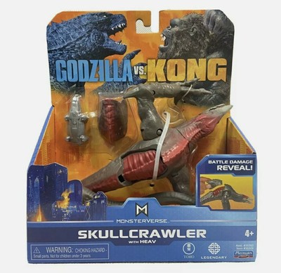 Monsterverse SKULL CRAWLER 6" Action Figure GODZILLA VS ...