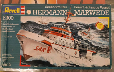 Revell Hermann Merwede 1:200 Schiff Modellbausatz NEU mit OVP
