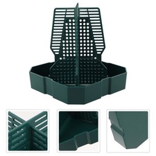 Reptile Feeder for Lizard Feeding Dish Plastic Bearded Dragon Bug Bowl