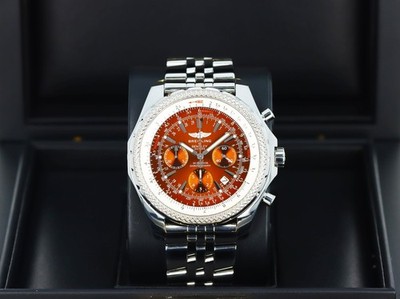 M*6様 m958 BENTLEY ベントレー クォーツ腕時計 SILVER92 Breitling Bentley Motors Havana T Special Edition Bronze Dial