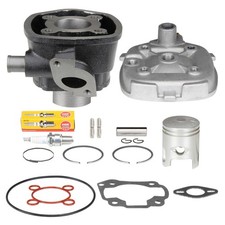 50cc cylinder Yamaha Aerox MBK nitro with cylinder head, spark plug Minarelli LC