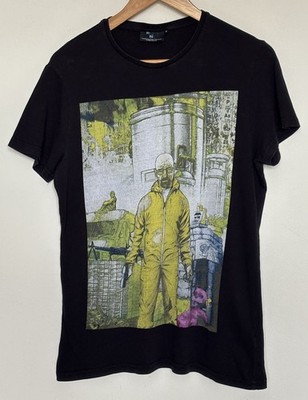 Breaking Bad 2014 Heisenberg Tshirt Herren Medium Schwarz Kurzarm