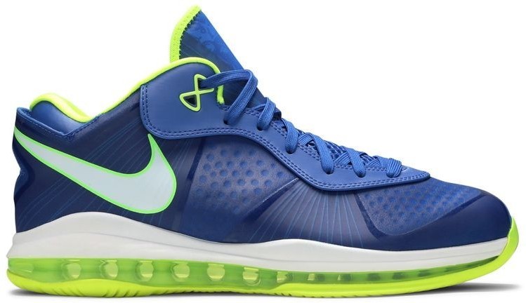 Nike Lebron 8 V2 Low Sprite‎ 2011 456849-401 Men Size 11 EUC Nike Lebron 8 V2 Low Sprite 2011 456849-401 Men Size... | Depop main image 4
