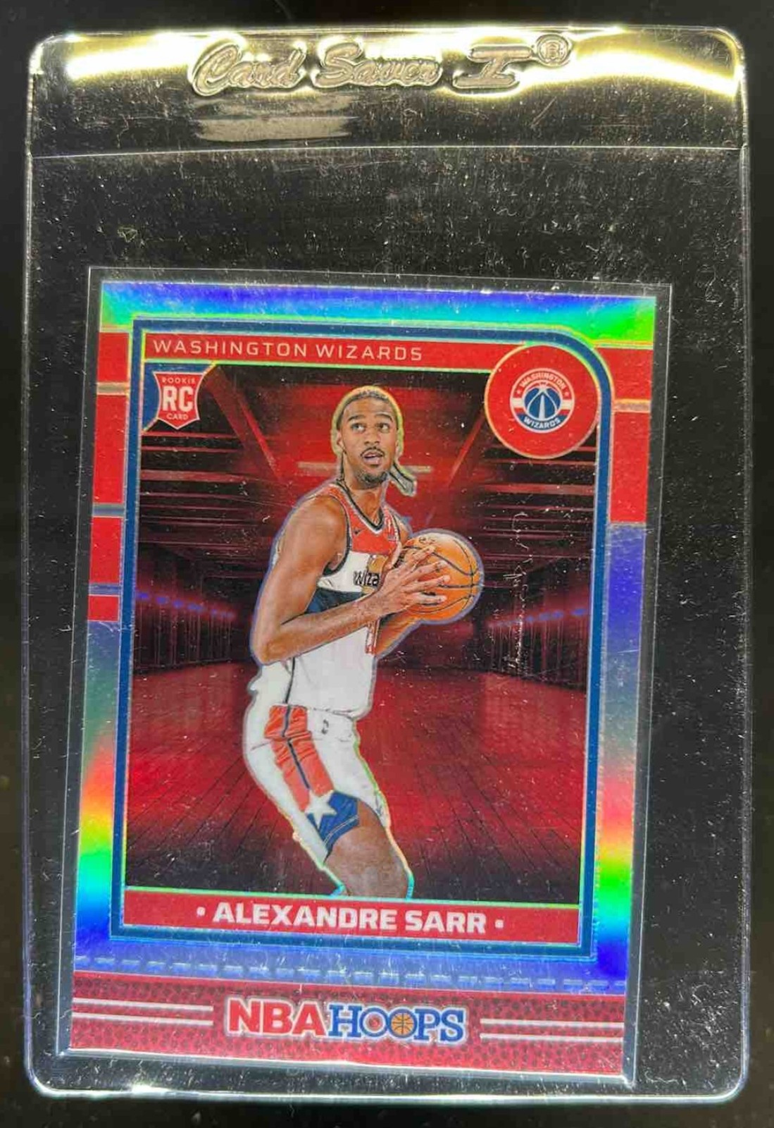 2024-25 Hoops Alexandre Sarr RC Silver Prizm Premium #232 Wizards
